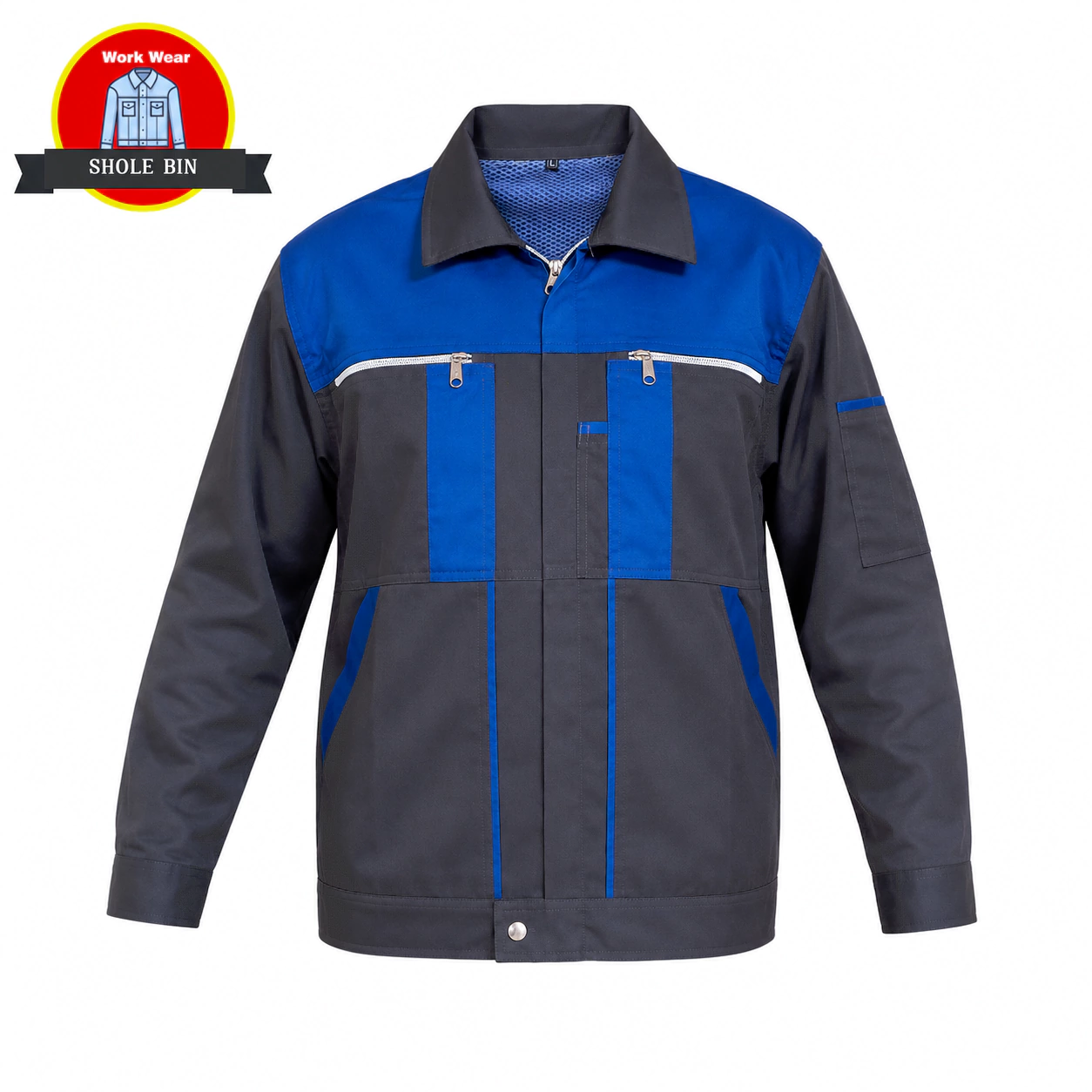 کاپشن کار مدل S3 طوسی آبی