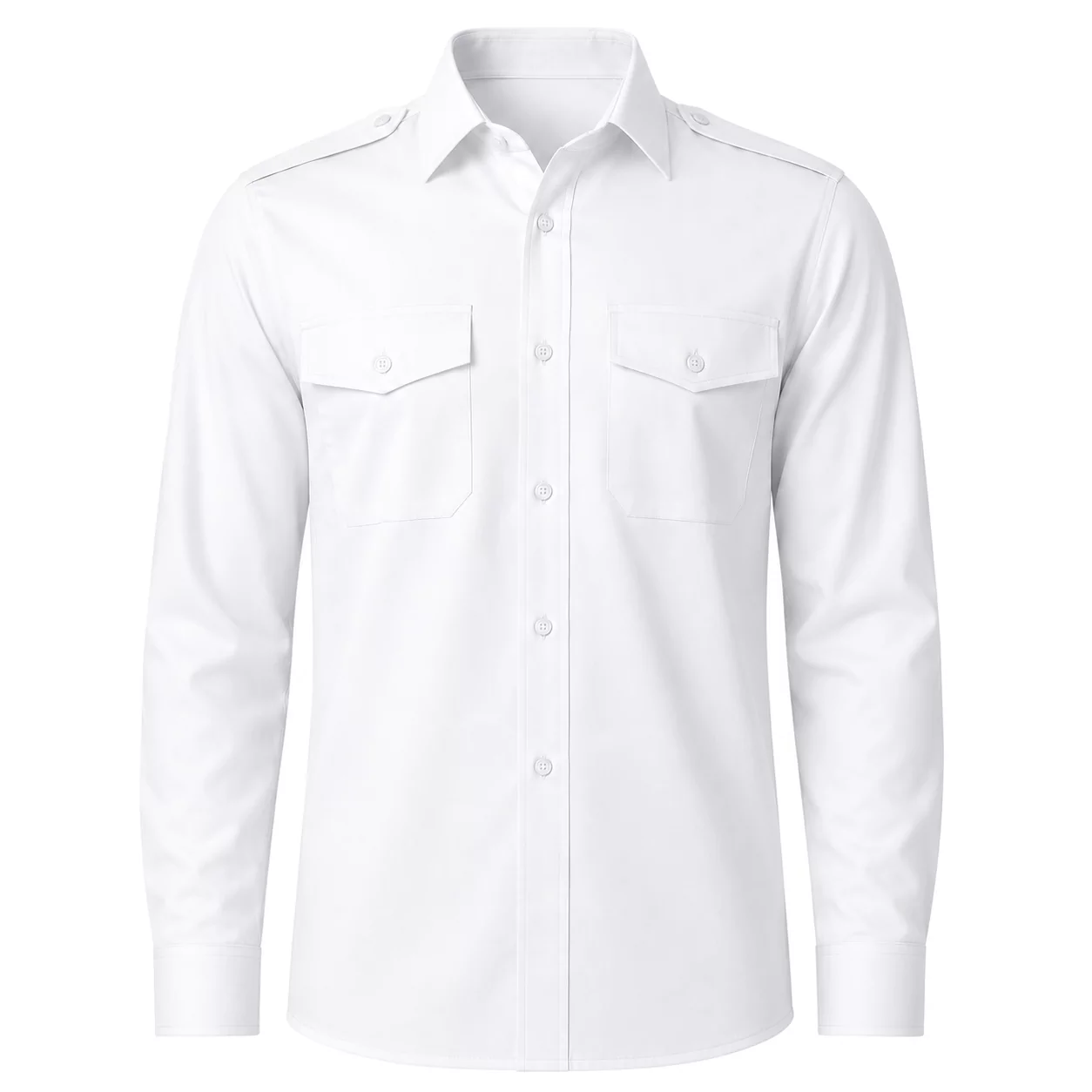 White security shirt پیراهن حراست سفید