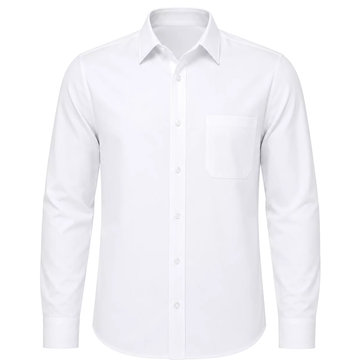 Men's white shirt پیراهن مردانه سفید